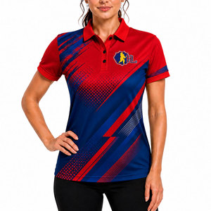 Colección de Verano: Camisetas Polo de Estilo Clásico, Ropa Urbana de Alta Gama, Camiseta Polo con Logotipo Increíble para Mujer - Product Image 1