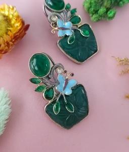 Elegantes Pendientes de Circonita Cúbica de Primera Calidad Chapados en Oro para Mujeres y Chicas, Ideales para Looks de Noche y Fiestas - Product Image 2