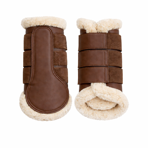 Botas Protectoras Personalizadas para Patas de Caballo, para Cepillado, Tendones y Fetlock, para Equitación, Entrenamiento, Salto y Absorción de Impactos - Product Image 6