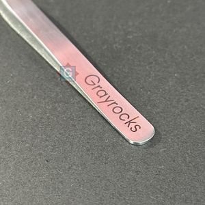 Pinzas para Extensiones de Pestañas de Alta Calidad, Duraderas, Antiestáticas, de Precisión, Color Gris - Product Image 5
