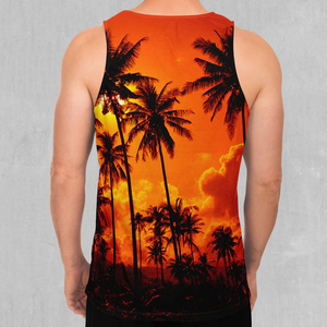 Custom Made Summer Sublimation Tank Tops Casual Fitness Gym Vest <b>Singlets</b> <b>for</b> <b>Men</b> Yoga Sports Apparel with Sublimation Print - Product Image 2