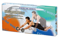 Roue abdominale ALLWINWIN ABW13 - Rouleau d'exercice pour muscler le tronc, idéal pour la salle de sport