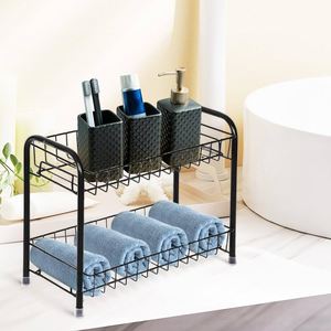 Unicorn Handicrafts Metal Wood <b>Organizer</b> Tray for Home Office <b>Desk</b> Kitchen Bathroom Cosmetics Jewelry and Accessories - Product Image 1
