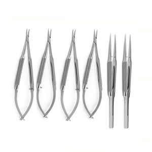 Instrumentos de Microcirugía Oftálmica, Tijeras, Portaagujas, Pinzas de Acero Inoxidable, 468 Piezas de Herramientas Quirúrgicas Oftálmicas - Product Image 4
