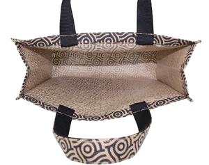 Sac fourre-tout unisexe en jute 2026, dernière collection, avec poignée longue à motif personnalisé, idéal pour les mariages et l'usage quotidien - Product Image 5