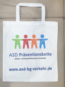 Sac fourre-tout en toile de coton personnalisé, portable, double bandoulière, recyclable, avec impression de logo sur mesure - Product Image 4