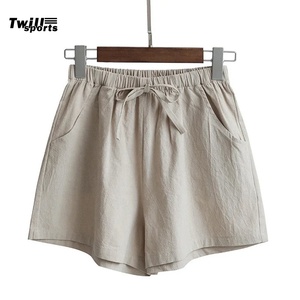 กางเกงขาสั้นกีฬาผู้หญิง TWILLSPORTS รุ่นใหม่ปี 2026 ผ้าแคนวาสแห้งเร็ว ระบายอากาศได้ดี มีกระเป๋า เป็นมิตรกับสิ่งแวดล้อม ขายส่งแบบ OEM - Product Image 1