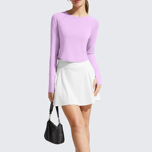 Top de yoga para mujer, tejido transpirable, elástico y suave al tacto, top de yoga cómodo y de alta calidad para mujer - Product Image 3