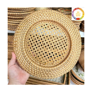 Rattan Placemat | Natural Round Woven | Eco-Friendly <b>Table</b> <b>Mat</b> | Durable | Bulk Supplier - Product Image 5
