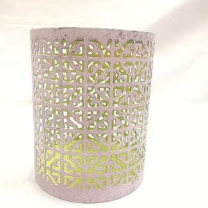 Traditional Iron Metal Votive <b>Candle</b> Holder Laser Cut Tealight Lantern Geometric Lattice <b>Candle</b> Jar for Home Decor Christmas - Product Image 4