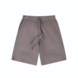 Shorts pour hommes de qualité supérieure, écologiques, anti-plis, taille mi-haute, style urbain, respirants, séchage rapide, imprimé uni - Product Image 5