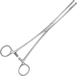 Body <b>Piercing</b> Forceps <b>Kit</b> Hemostat Sponge Clamp Foerster Sponge Holding Forceps Surgical Dressing Clamp ISO Approved - Product Image 4
