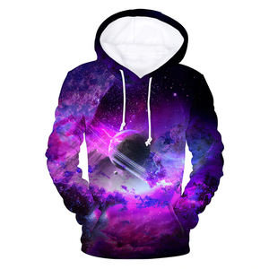 Ropa para Hombre al por Mayor, Sudaderas con Capucha de Forro Polar con Impresión por Transferencia de Calor Personalizada, Corte Regular, 100% Algodón, Transpirables, Resistentes al Viento, para Invierno - Product Image 3