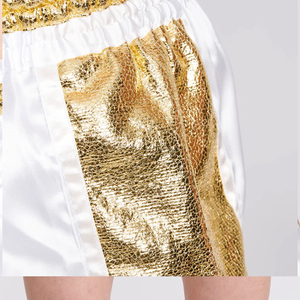 Shorts MMA de qualité supérieure, en spandex et polyester, séchage rapide, respirants, pour entraînement et compétition d'arts martiaux, unisexe. - Product Image 3