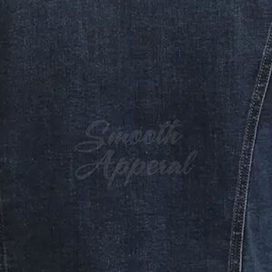 Contemporary Jeans Winter <b>Jacket</b> for Men Front Logo Stylish Look 100% Cotton <b>Fleece</b> <b>Lining</b> Perfect for Streetwear Winter Fashion - Product Image 6