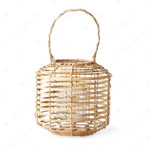 Vietrustic Trend-driven Design Natural Floor <b>Lantern</b> <b>Candles</b> and Glass Holders Bamboo Rattan <b>Lantern</b> Hanging <b>Candle</b> Holders - Product Image 6