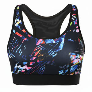 เสื้อชั้นในออกกำลังกายสำหรับผู้หญิงแบบเซ็กซี่ น้ำหนักเบา ระบายอากาศได้ดี พร้อมโลโก้ด้านหน้าแบบสั่งทำพิเศษ - Product Image 1