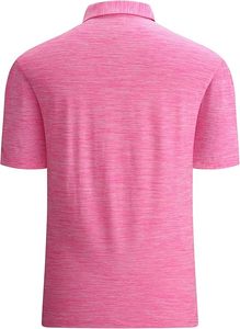 Camisa de Manga Corta para Hombre, Color Azul Oscuro, Cierre de Botones, Tejido Transpirable, 100% Poliéster, Corte Regular - Product Image 2