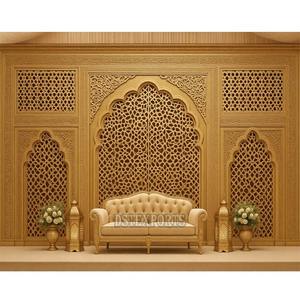 โครงฉากหลังไม้แบบดั้งเดิมสำหรับงานหรูหรา แผงเวทีงานแต่งงาน น้ำหนักเบา ผลิตภัณฑ์ส่งออก DST โครงฉากหลังงานแต่งงานไม้จากสหรัฐอเมริกา - Product Image 3