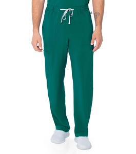 Women's Green <b>Hospital</b> <b>Scrub</b> Pants with Drawstring Waist and Side Pockets - Product Image 4