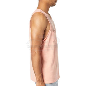 Camiseta sin mangas de gran tamaño de último diseño para hombre Camiseta sin mangas de bajo precio Camiseta sin mangas para hombre Camiseta deportiva para entrenamiento - Product Image 5