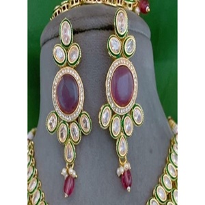 ชุดสร้อยคอพร้อมต่างหูประดับมอสซาไนต์ชุบทองคำแท้ ดีไซน์คลาสสิก สวยหรู คุณภาพเยี่ยม เหมาะสำหรับงานแต่งงาน งานหมั้น และงานเลี้ยงต่างๆ สำหรับผู้หญิง - Product Image 2