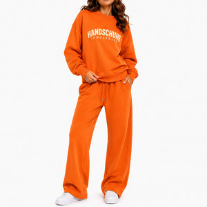 Winter Tracksuit Women Two Pieces Sets Pullover Sweatshirt and Sweatpants Female Sportswear Jogging <b>Sweat</b> <b>suit</b> For Women's - Product Image 1