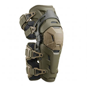 Genouillères de vélo confortables, respirantes, épaisses et antidérapantes avec fermeture auto-agrippante pour un soutien et une sécurité accrus - Product Image 4