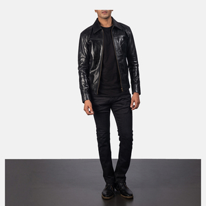 Veste en cuir pour homme, best-seller de l'hiver, sur mesure, style pakistanais, nouveau modèle, prix de gros raisonnable, vestes de haute qualité - Product Image 3