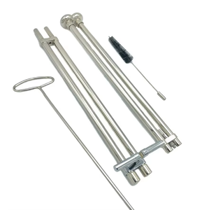 Juego de Embriotomo y Fetotomo Thygesen de Acero Inoxidable, Instrumento Veterinario Reutilizable, Certificado CE ISO-13485, Calidad Premium - Product Image 1