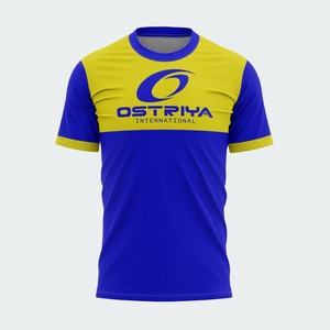 Camiseta ligera personalizada para hombre, con logo impreso, cuello redondo, extragrande, con bolsillo, manga corta y transpirable. - Product Image 2