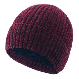 <b>Winter</b> Wear Adult Beanie <b>Cap's</b> Outdoor Wear New Arrival Wholesale Prices Custom Logo Soft SOLID Jacquard Breathable <b>Caps</b> - Product Image 6