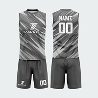 Seragam 7V7 Desain Terbaru Terlaris Nyaman Bernapas Berkualitas Tinggi Layanan OEM Seragam 7V7 Untuk Pria