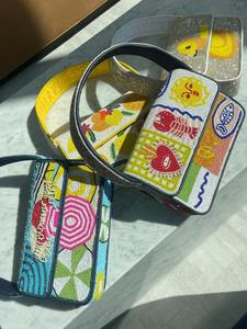 Sac à main coréen en perles de bois, fait main, tissé, avec poignée supérieure, tendance créative, ajouré, pour les loisirs, les vacances et la plage, très prisé - Product Image 4