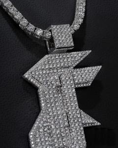 Colgante de Calavera de Moissanita Vintage Premium con Diamantes Amarillos Sólidos, Joyería Hip Hop para Bodas, Fiestas y Regalos, Disponible a Bajo Precio - Product Image 4