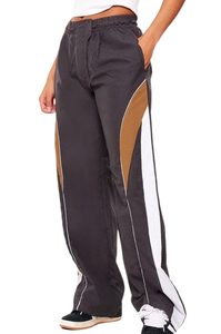 Ensemble deux pièces coupe-vent en nylon pour femme avec fermeture éclair personnalisée, veste imperméable en polyester et nylon de qualité supérieure - Product Image 5