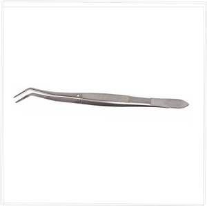Pinzas Meriam con Punta Angulada Serrada de 16 cm, Pinzas Quirúrgicas Dentales para Algodón, Certificación CE ISO, Base de los Instrumentos Quirúrgicos - Product Image 6
