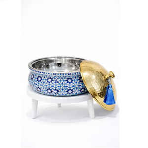 Olla Térmica de Acero Inoxidable con Aislamiento, Diseño Clásico y Duradero, Recipiente para Calentar Alimentos con Doble Pared y Aislamiento Térmico - Product Image 4