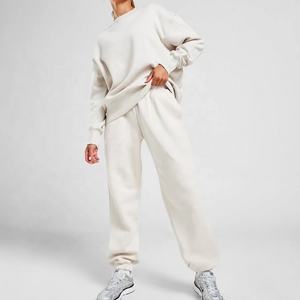 Sudaderas con capucha y pantalones de chándal con logotipo personalizado Conjunto de chándal para mujer 2 Conjunto de dos piezas Pantalones de chándal y Sudadera con capucha Conjunto de sudaderas con capucha para mujer - Product Image 6