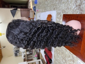 Wig Closure Lace 5x5 Burmese Curly Raw Hair Natural Color 26 Inch Human Hair Wigs Women Wholesale Vietnamese Virgin Hair - Product Image 3