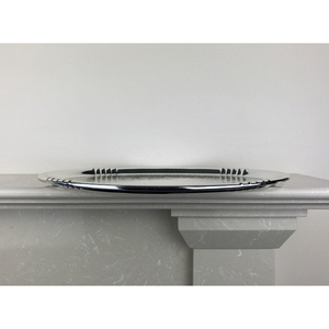Heavy Duty Stainless Steel Serving <b>Tray</b> <b>Mirror</b> Finish Elegant Food Presentation Platter For Catering Dining Table Service - Product Image 1