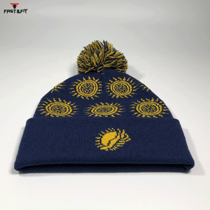 Nouveau design automne-hiver, bonnet unisexe de haute qualité en molleton 100% coton, logo personnalisé, respirant, imperméable, léger - Product Image 3