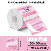 50*30 40*30mm carré Laser autocollant pour Phomemo M110 M220 M200 E210 P50 auto-adhésif thermique étiquette rouleau de haute qualité