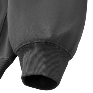 Sweat-shirt unisexe délavé à l'acide, coupe oversize, col rond, style streetwear, impression de logo personnalisée, OEM ODM en gros - Product Image 6