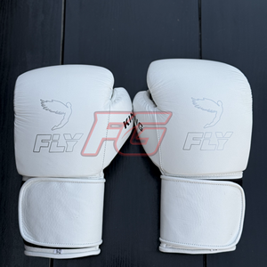 Gants de boxe MMA professionnels FLY, personnalisables OEM, en cuir véritable, pour entraînement et sparring, légers, anti-humidité, à doigts entiers - Product Image 5