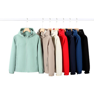 Waterproof windproof softshell <b>jacket</b> <b>Fleece</b> <b>lined</b> hooded bomber <b>jacket</b> Outdoor hiking camping <b>jacket</b> for men in wholesale price - Product Image 3