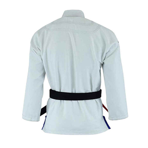 <b>White</b> BJJ <b>Kimono</b> 100% Cotton Unisex Adult Regular Fit Lightweight Breathable Stretch Durable Martial Arts Wear - Product Image 3
