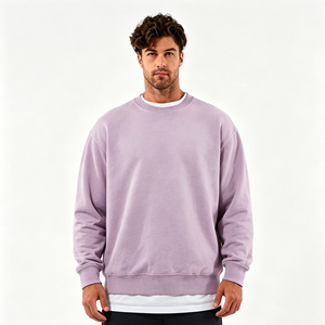100% Polyester Custom OEM <b>Pullover</b> <b>Jumper</b> 1/4 Quarter Half Zip Crew Neck 350g Sweatshirt for Men 3D Embroidery Stylish Basics - Product Image 2