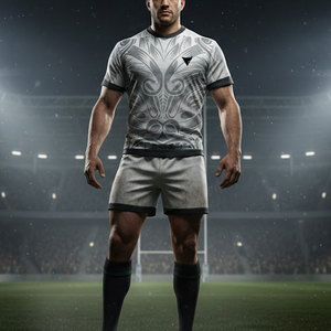 Nouvelle conception, uniforme de rugby en polyester de haute qualité, séchage rapide, respirant, service OEM, vente en gros - Product Image 3