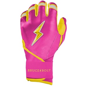 Guantes de Bateo de Béisbol Profesionales Personalizables OEM de Alta Calidad con Soporte para Muñeca y Protección para las Manos de Piel de Oveja - Product Image 2